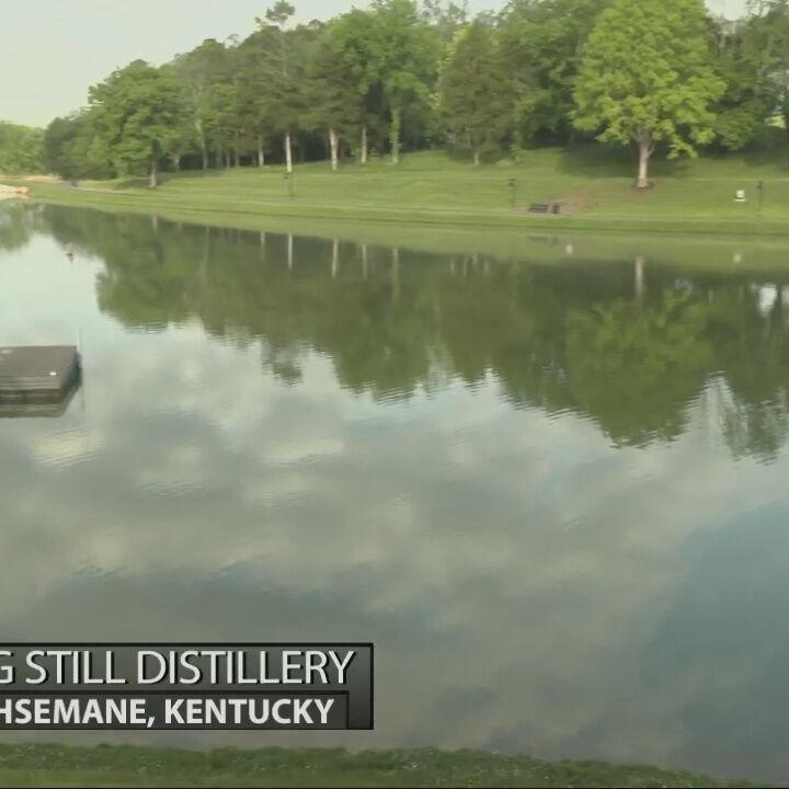 A look at the scenery at Log Still Distillery